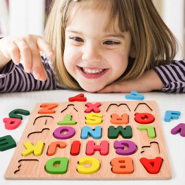 Puzzles en Bois Montessori — Alphabet